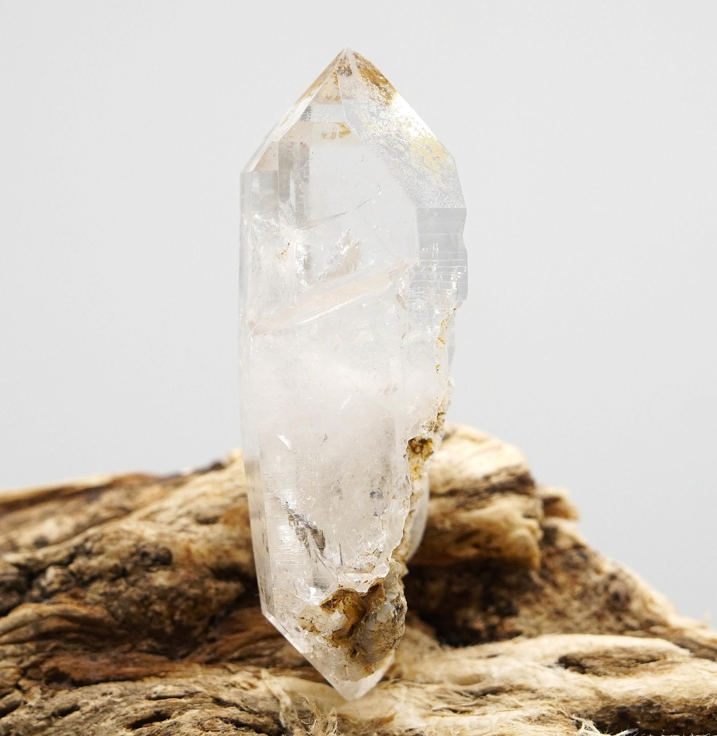 Brandberg Self-Healed Enhydro: Ethically Hand-Mined Quartz Crystal