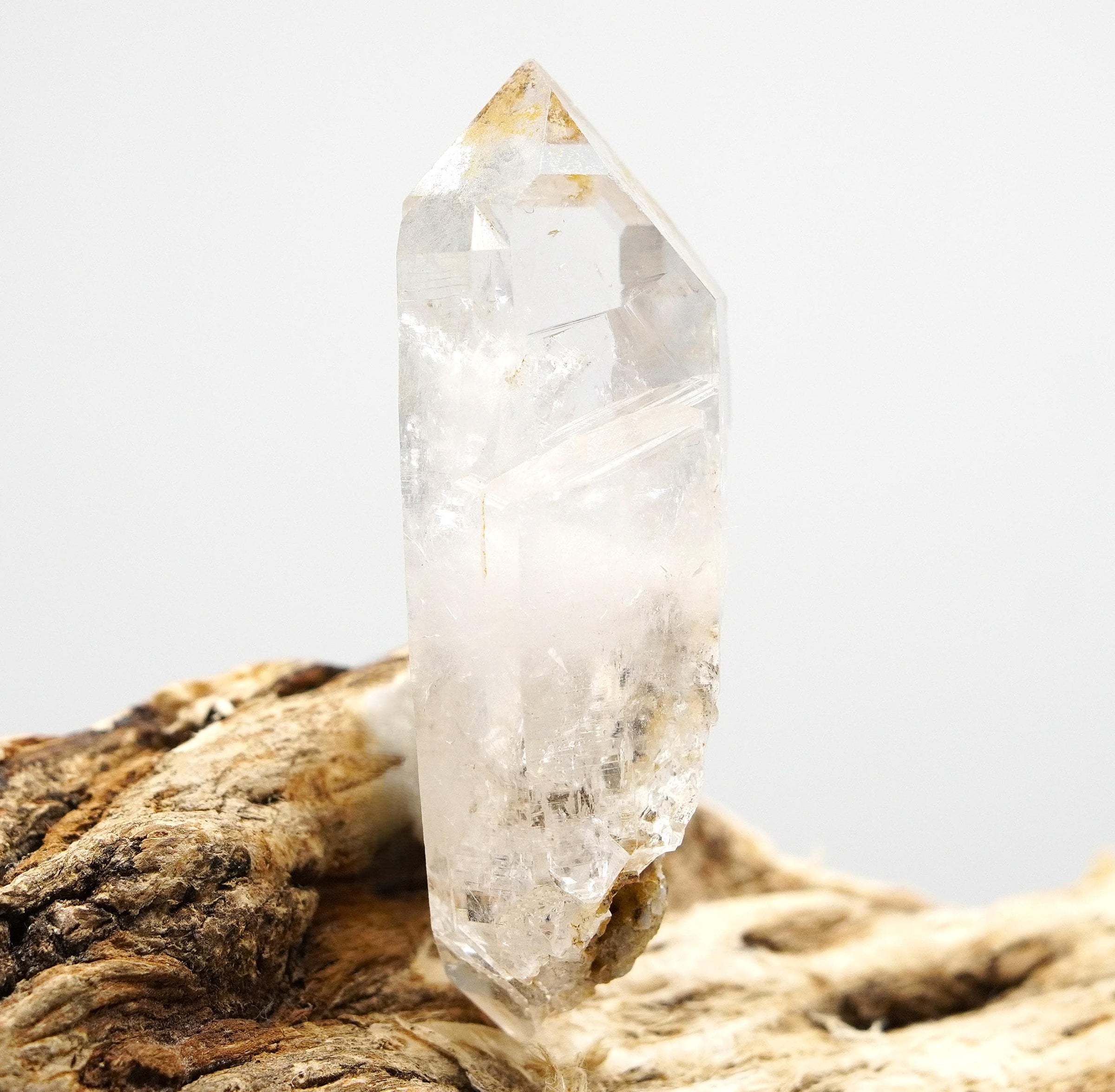 Brandberg Self-Healed Enhydro: Ethically Hand-Mined Quartz Crystal