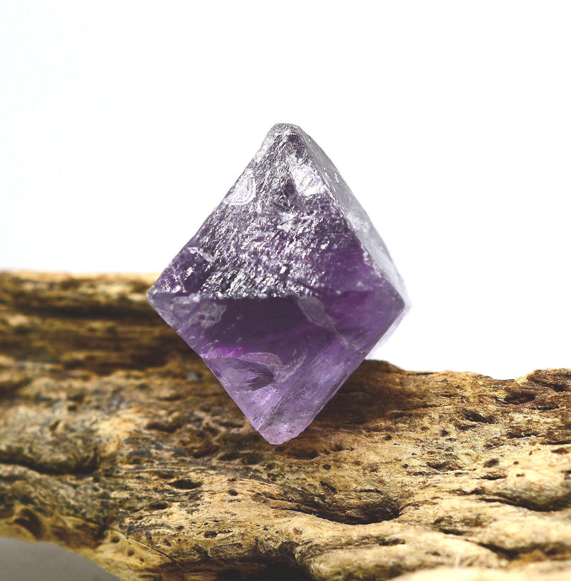 Purple Fluorite Natural Octahedron