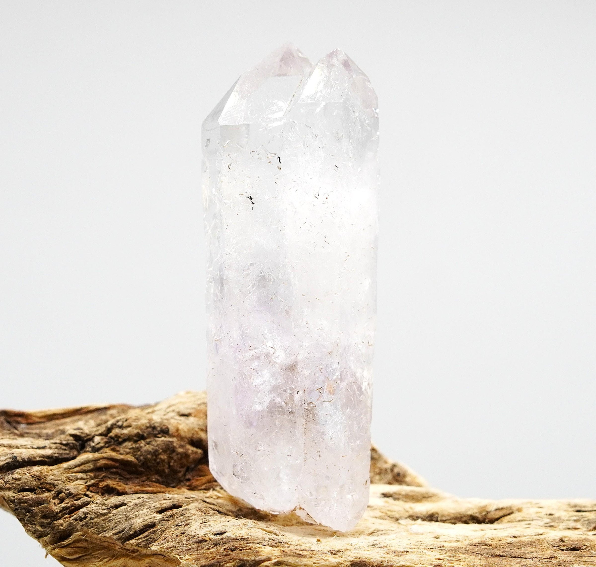 Brandberg Twin Crystal: Ethically Mined Natural Quartz
