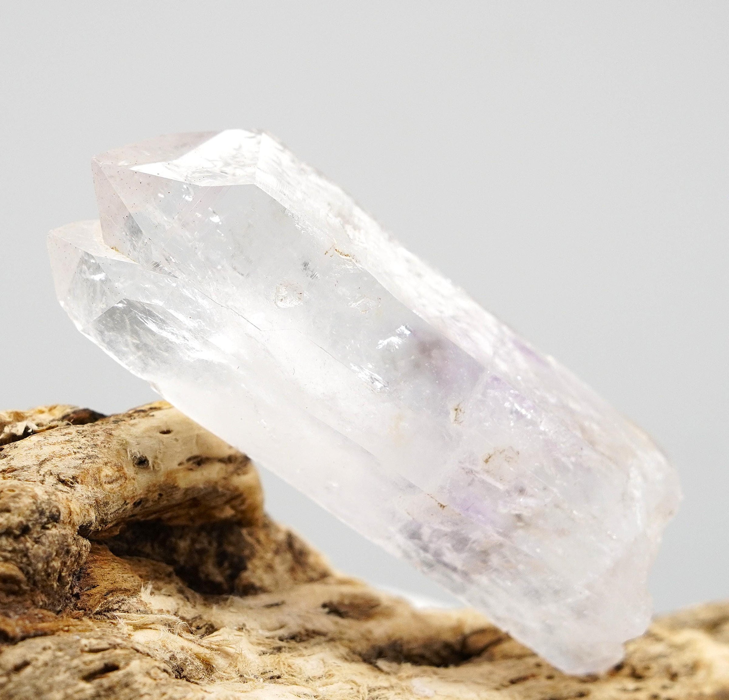 Brandberg Twin Crystal: Ethically Mined Natural Quartz