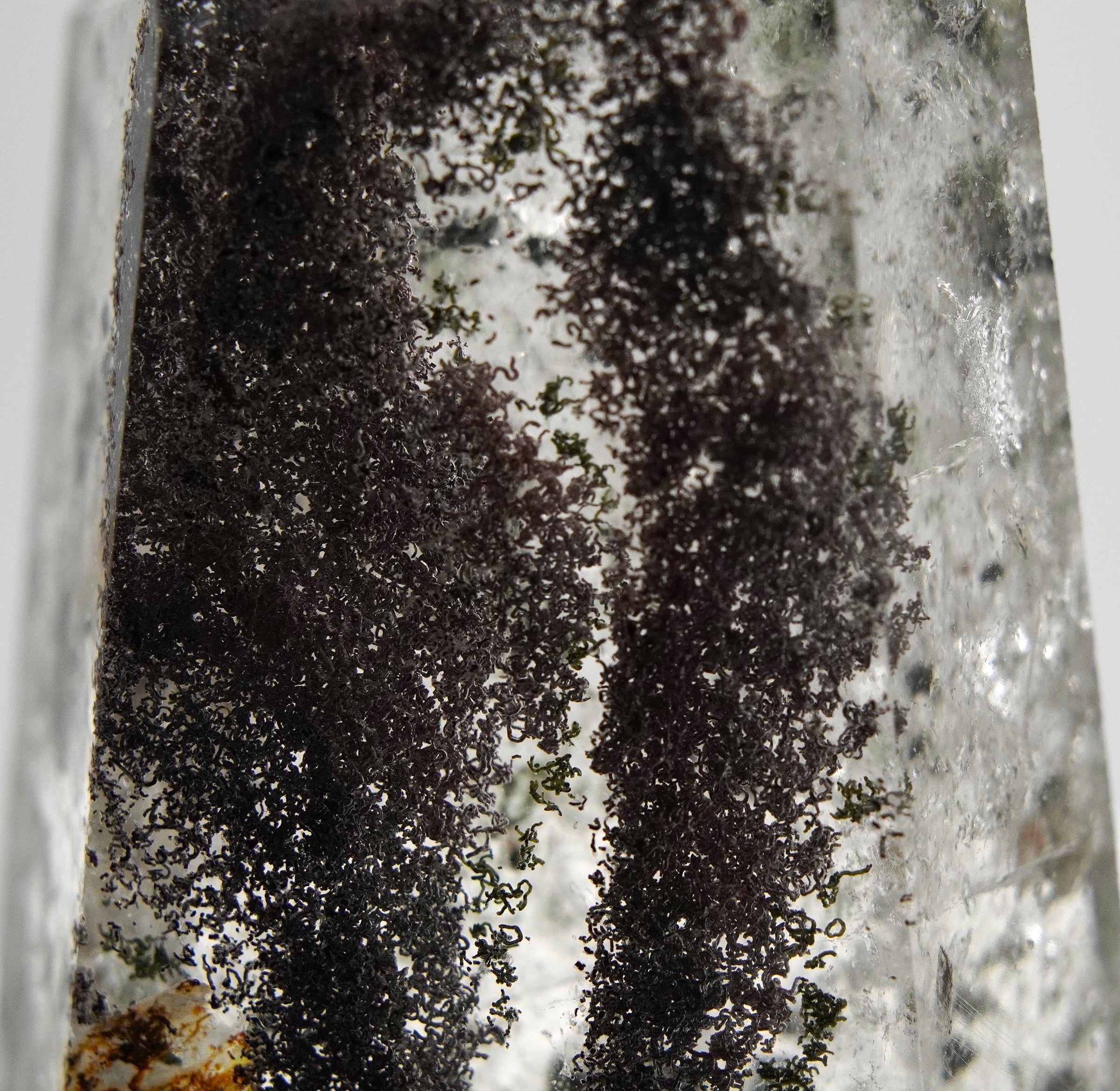 Garden Quartz: Hand-Mined Himalayan Crystal with Chlorite & Black Tourmaline