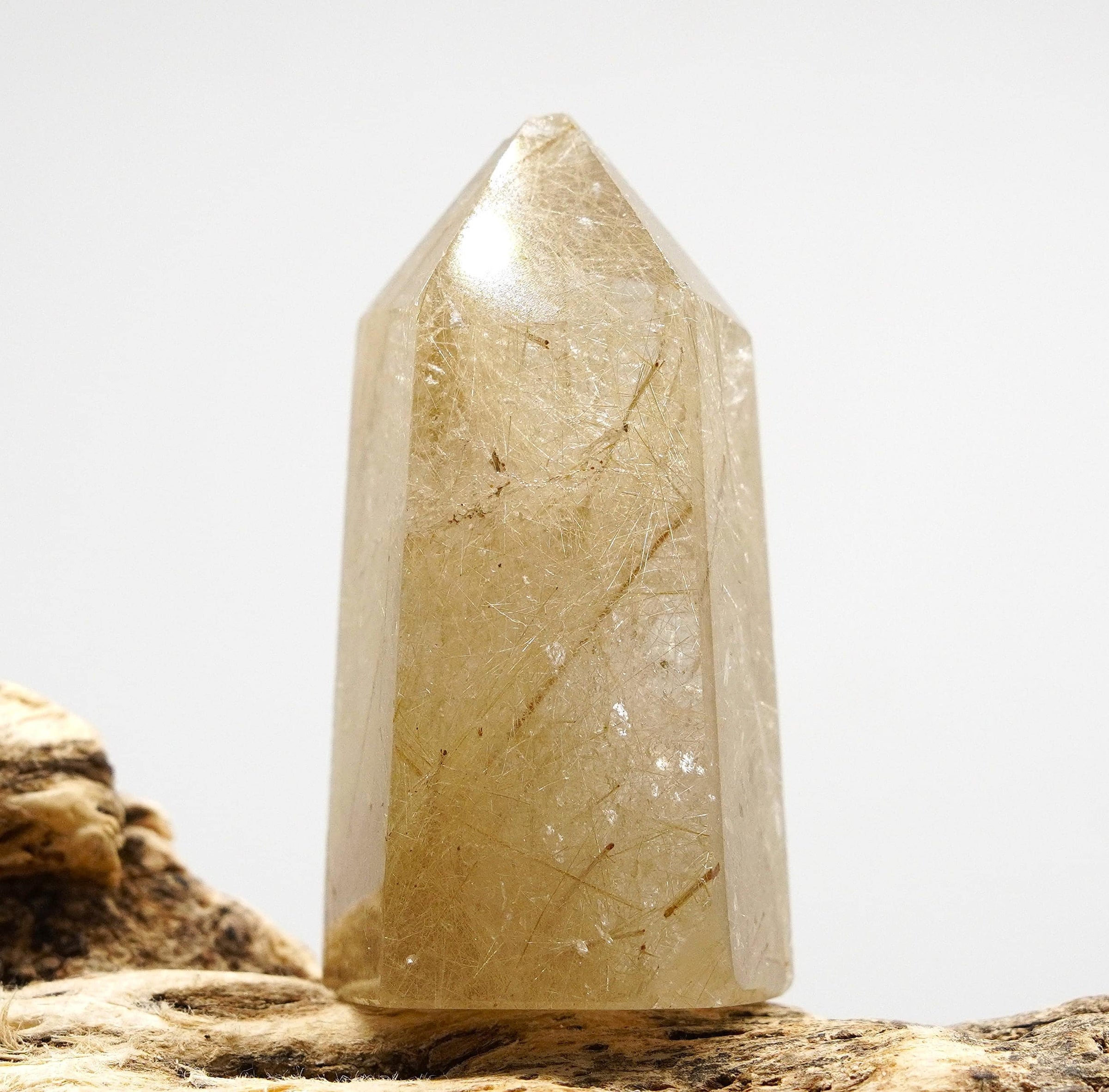 Rutilated Himalayan Quartz: Ethically Mined Natural Crystal