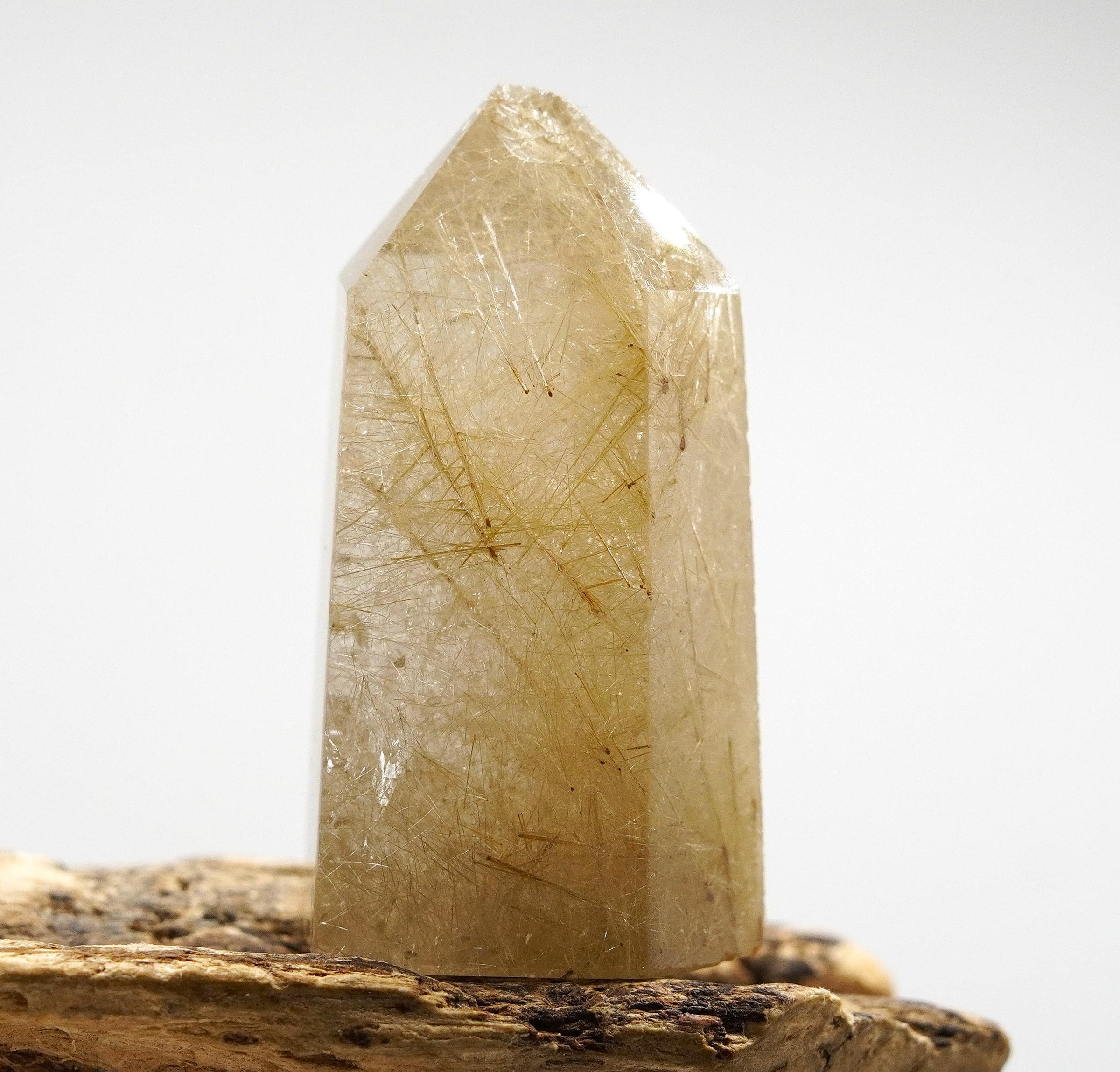 Rutilated Himalayan Quartz: Ethically Mined Natural Crystal