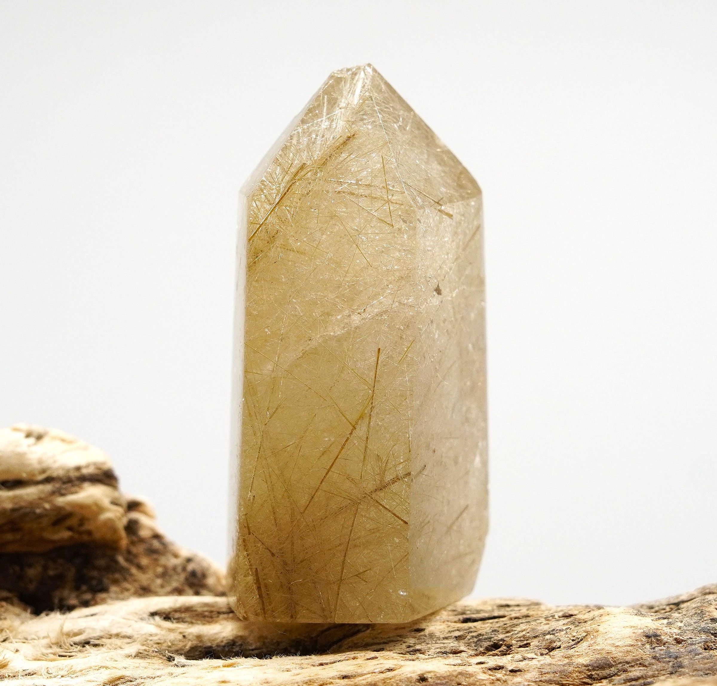 Rutilated Himalayan Quartz: Ethically Mined Natural Crystal