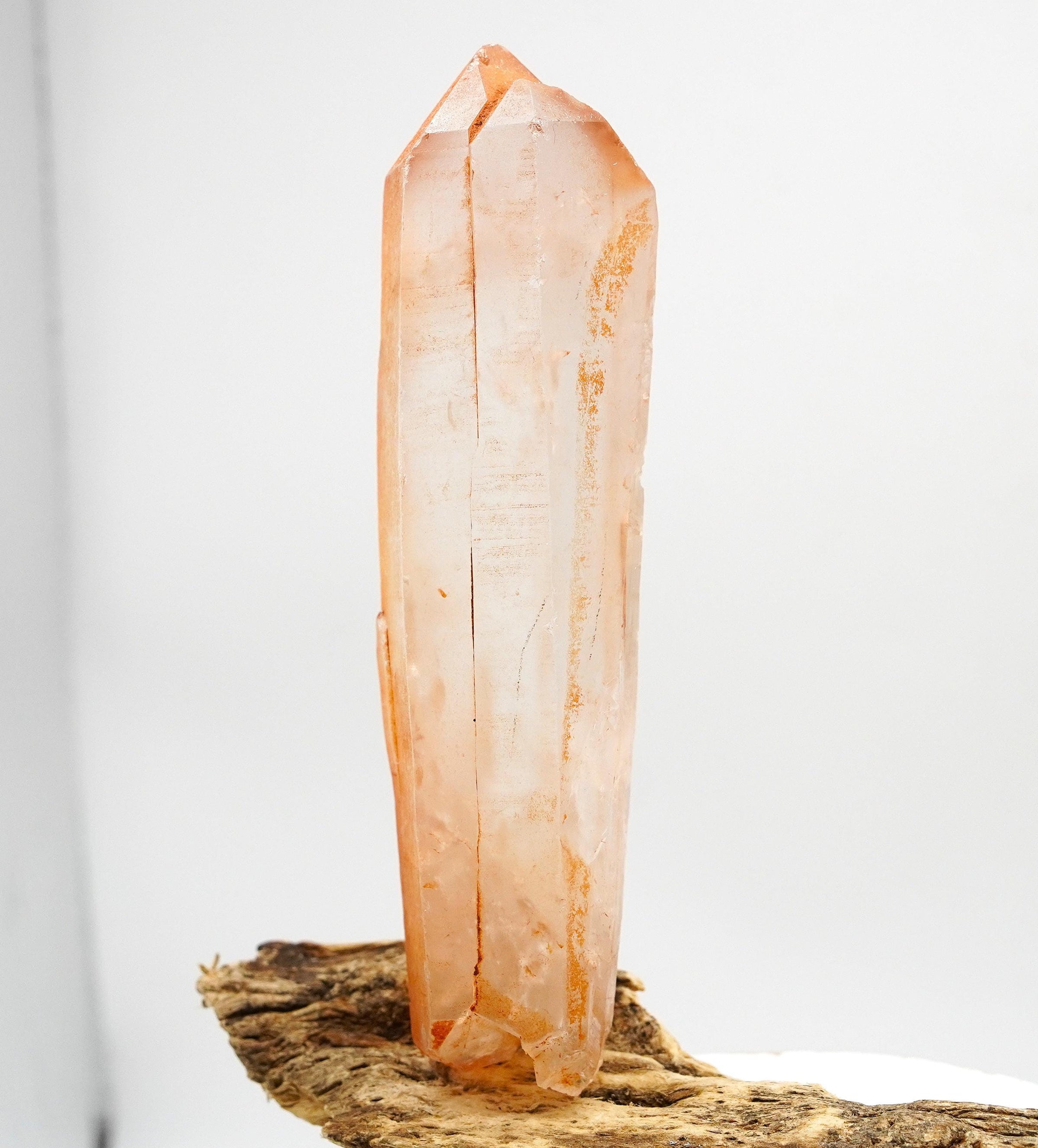 Lemurian Tangerine Quartz: Ethically Mined Natural Crystal