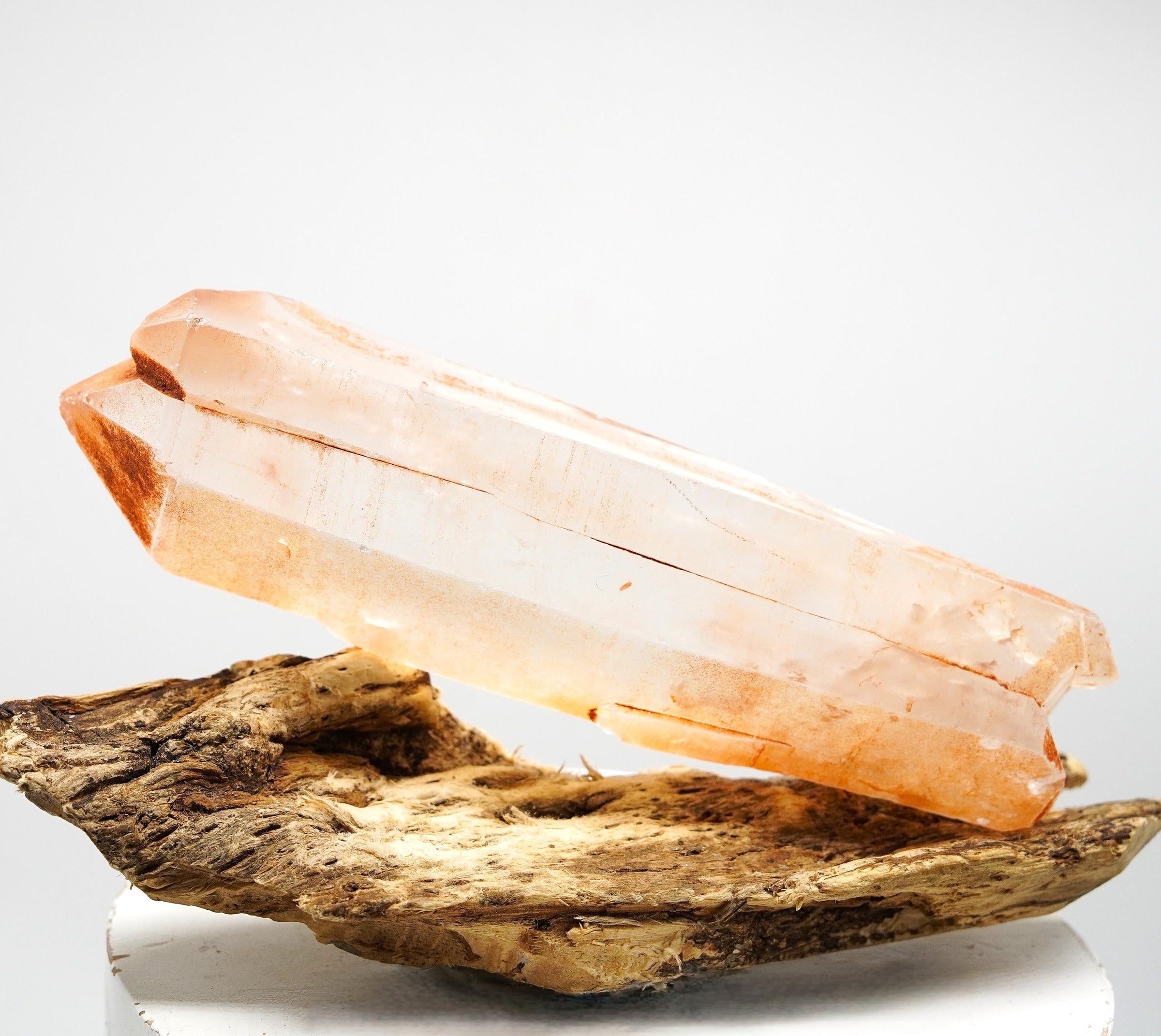 Lemurian Tangerine Quartz: Ethically Mined Natural Crystal