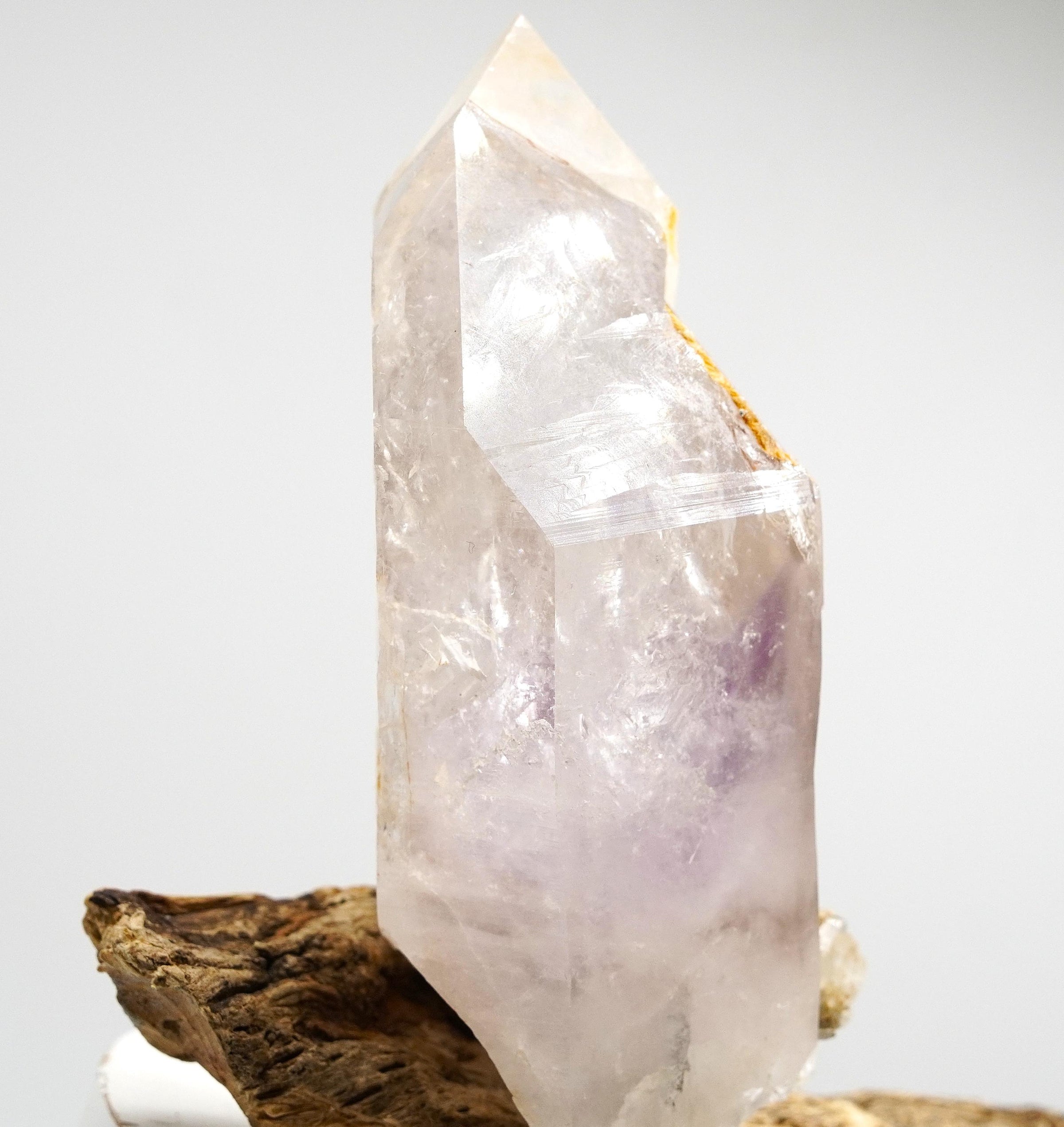 Brandberg Transmitter Quartz with Prehnite