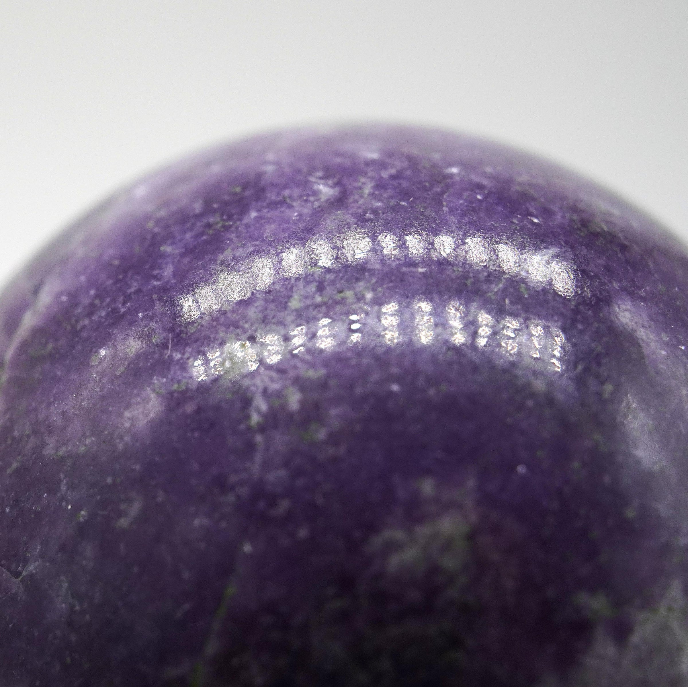 Lepidolite Sphere: Ethically Mined Crystal for Calm & Meditation