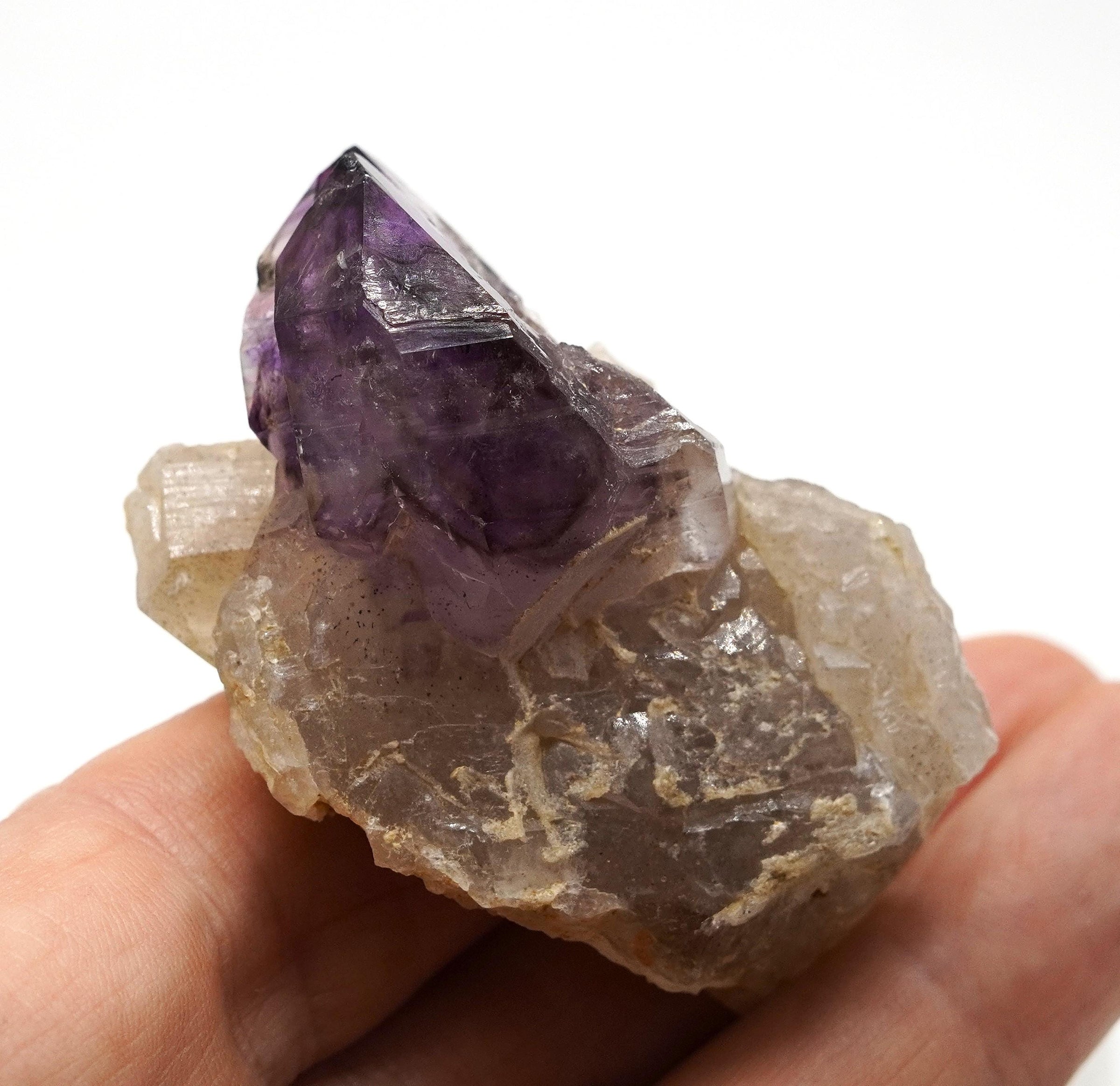 Brandberg Amethyst Twin Crystal: Ethically Mined Natural Quartz