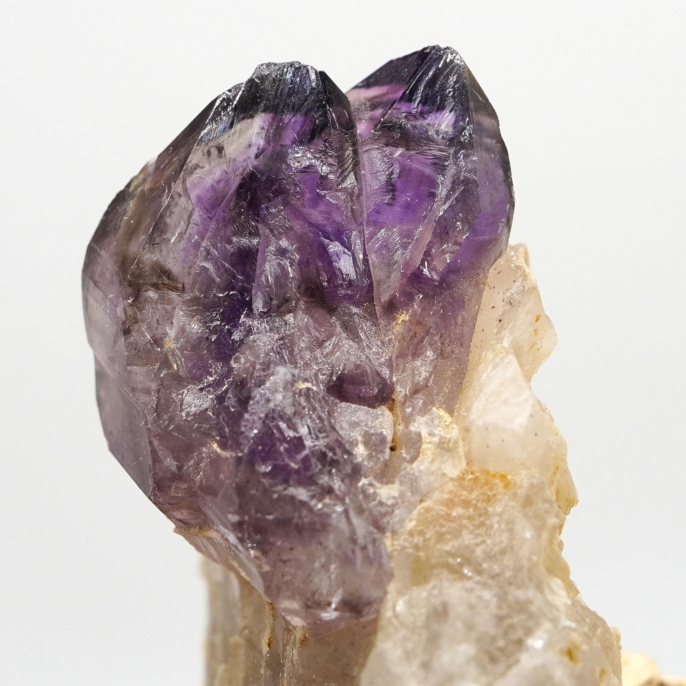 Brandberg Amethyst Twin Crystal: Ethically Mined Natural Quartz