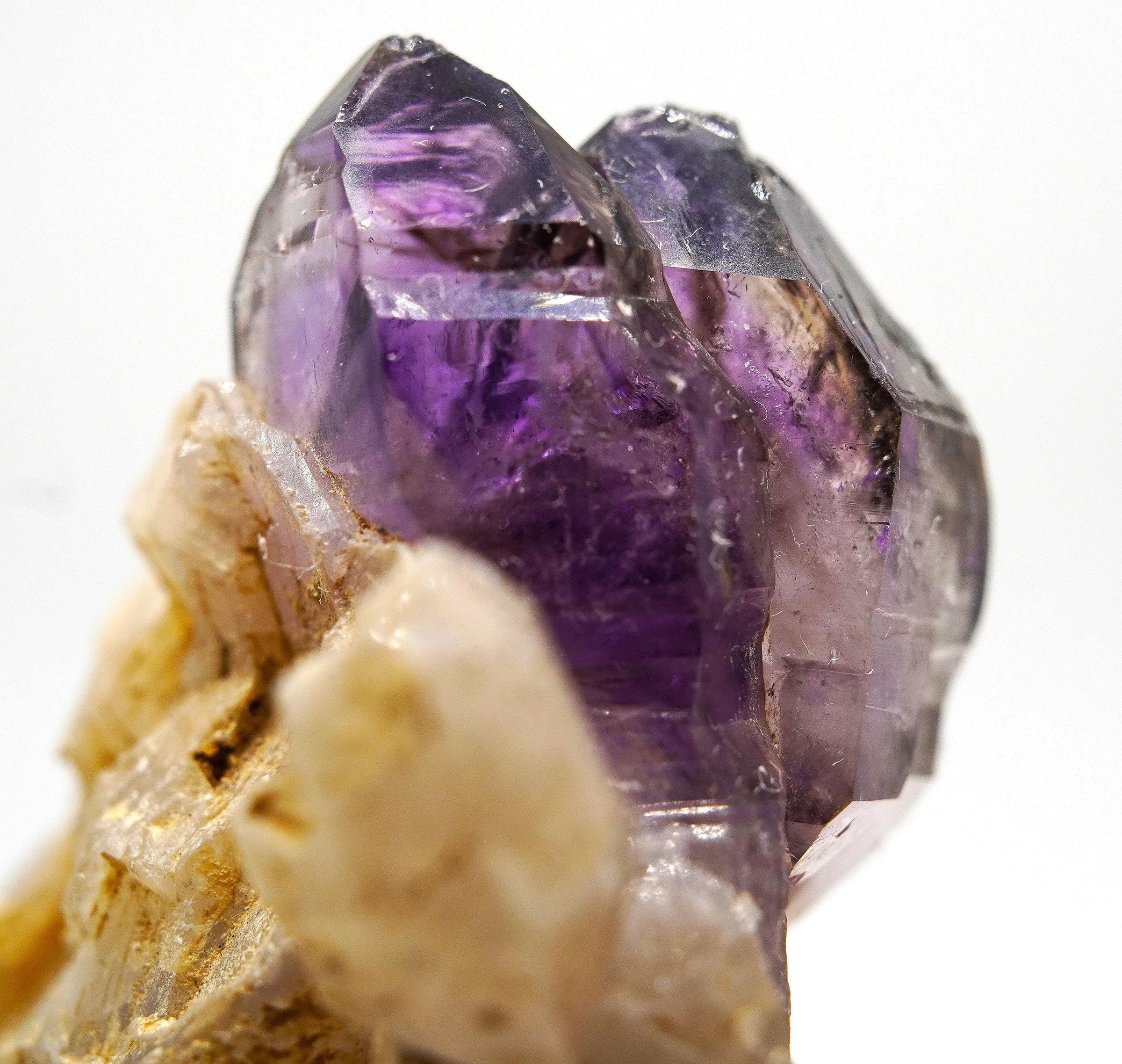 Brandberg Amethyst Twin Crystal: Ethically Mined Natural Quartz