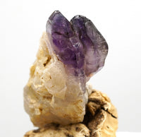 Brandberg Amethyst Twin Crystal: Ethically Mined Natural Quartz