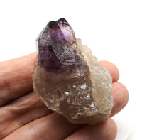 Brandberg Amethyst Twin Crystal: Ethically Mined Natural Quartz