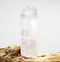 Brandberg Twin Crystal: Ethically Mined Natural Quartz