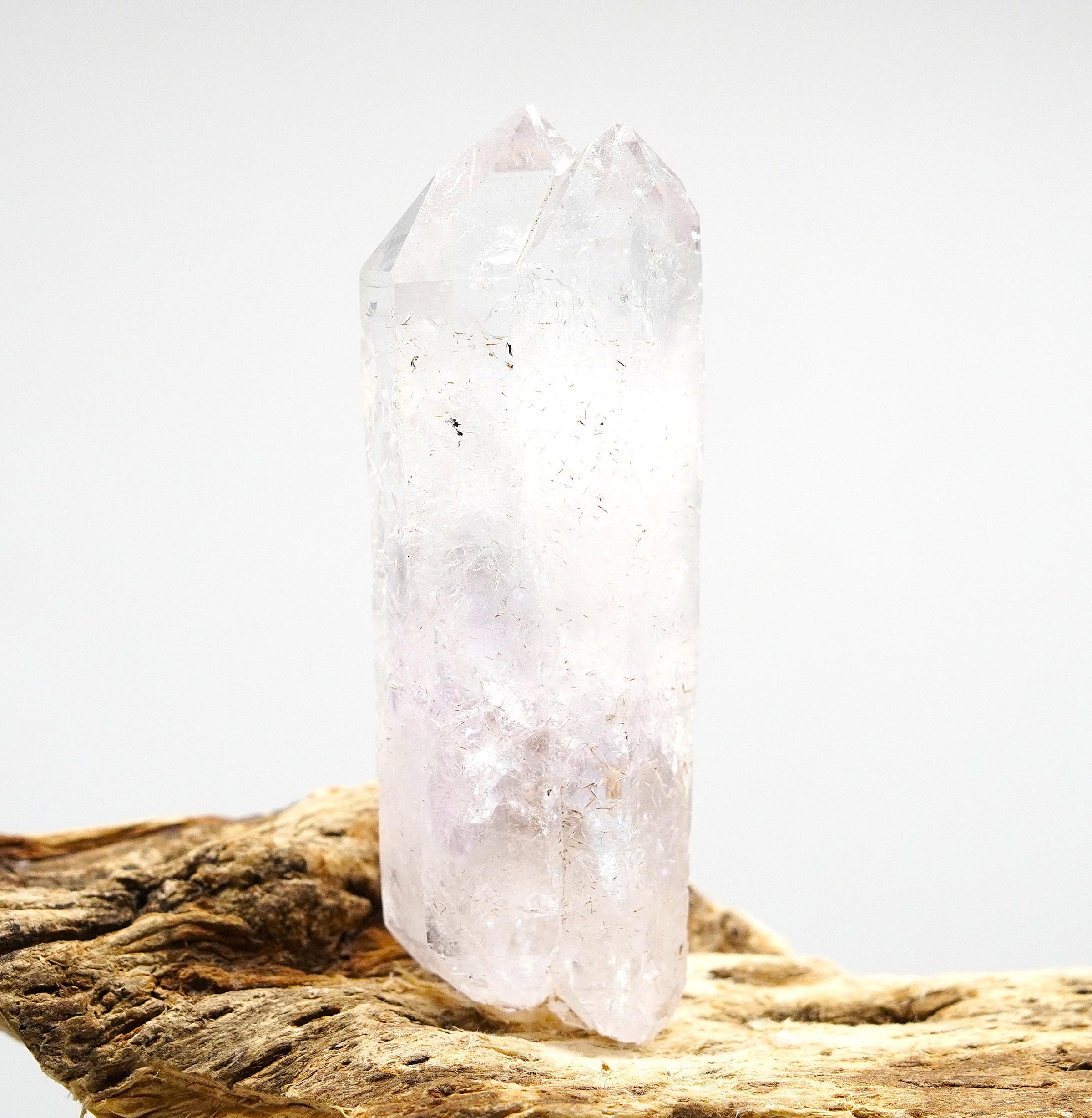 Brandberg Twin Crystal: Ethically Mined Natural Quartz