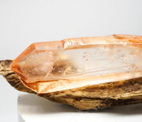 Lemurian Tangerine Quartz: Ethically Mined Natural Crystal