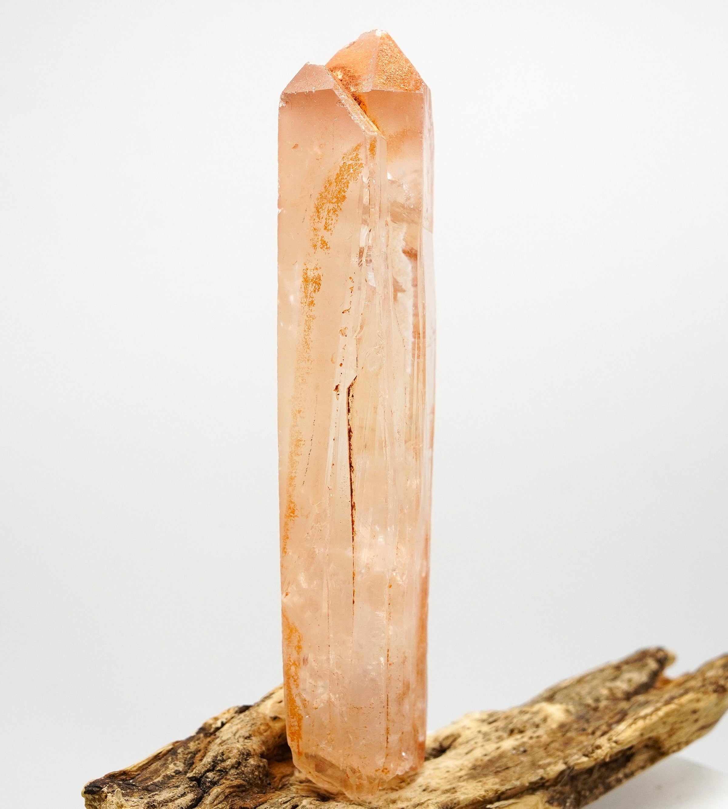 Lemurian Tangerine Quartz: Ethically Mined Natural Crystal