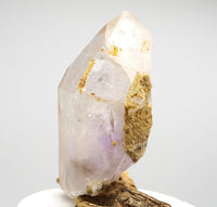 Brandberg Enhydro with Prehnite: Ethically Hand-Mined Large Quartz Crystal