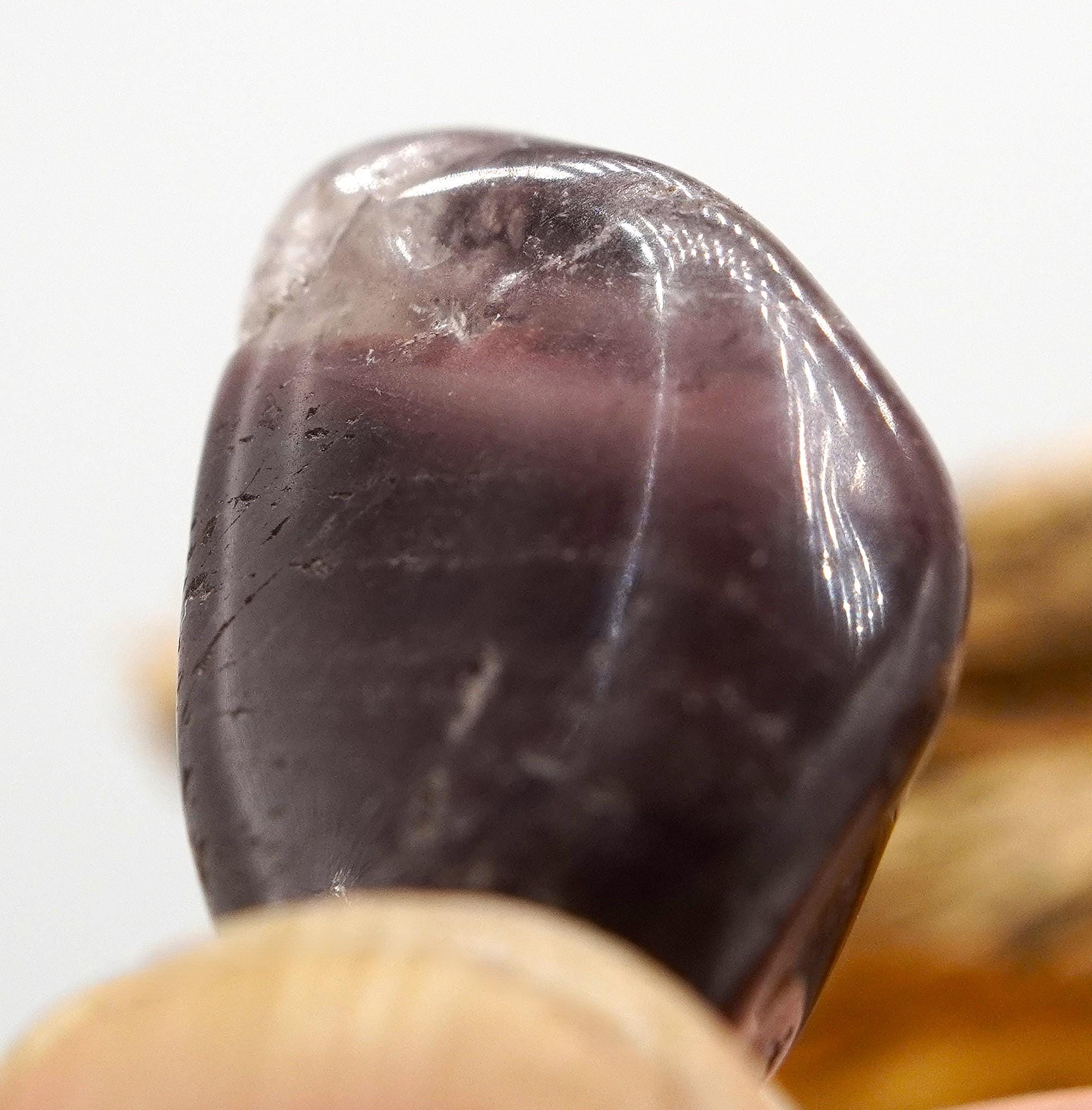 Lithium Quartz Silver Pendant: Handmade, Natural Lithium Crystal