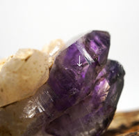 Brandberg Amethyst Twin Crystal: Ethically Mined Natural Quartz