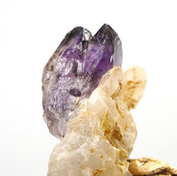 Brandberg Amethyst Twin Crystal: Ethically Mined Natural Quartz
