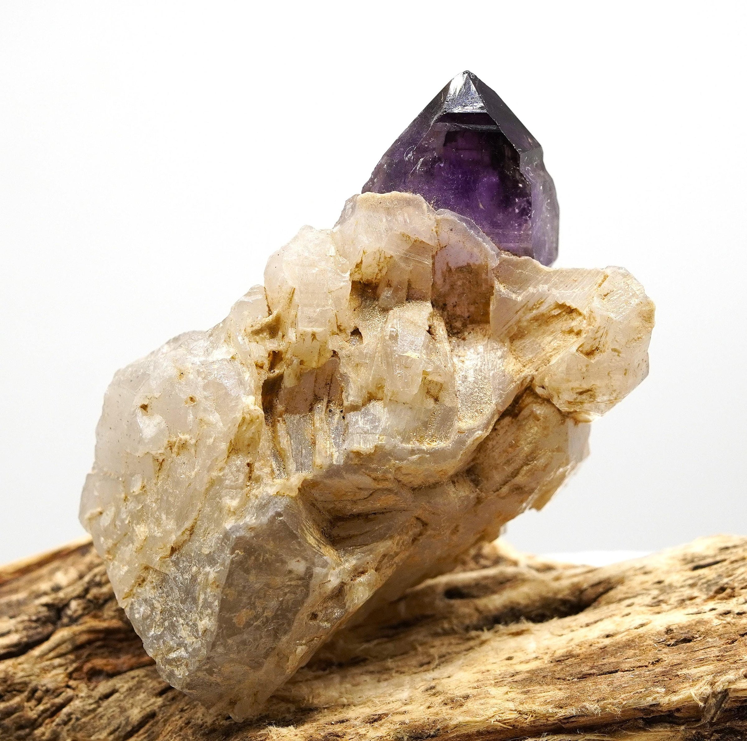 Brandberg Amethyst Twin Crystal: Ethically Mined Natural Quartz