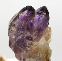Brandberg Amethyst Twin Crystal: Ethically Mined Natural Quartz