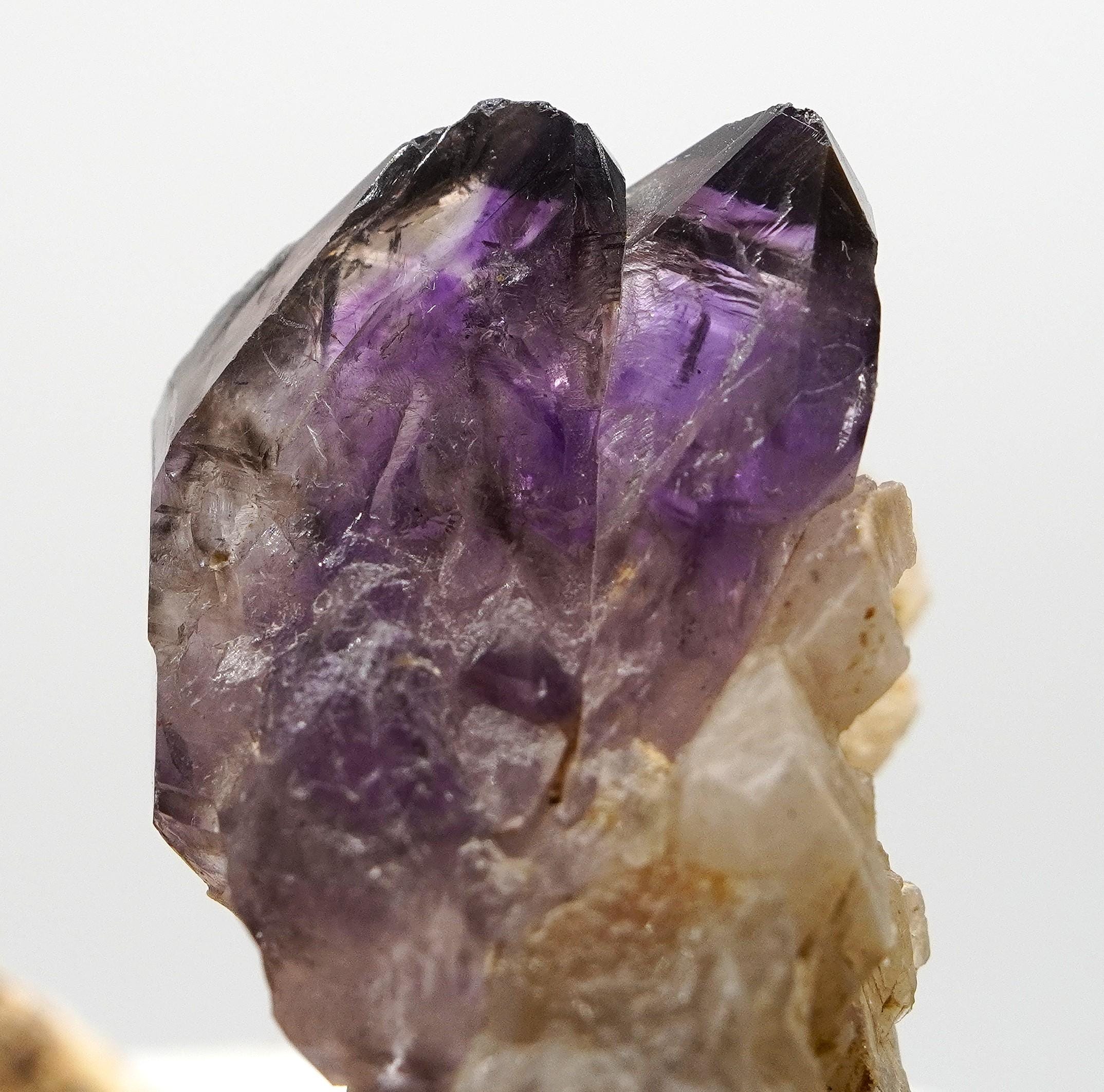 Brandberg Amethyst Twin Crystal: Ethically Mined Natural Quartz