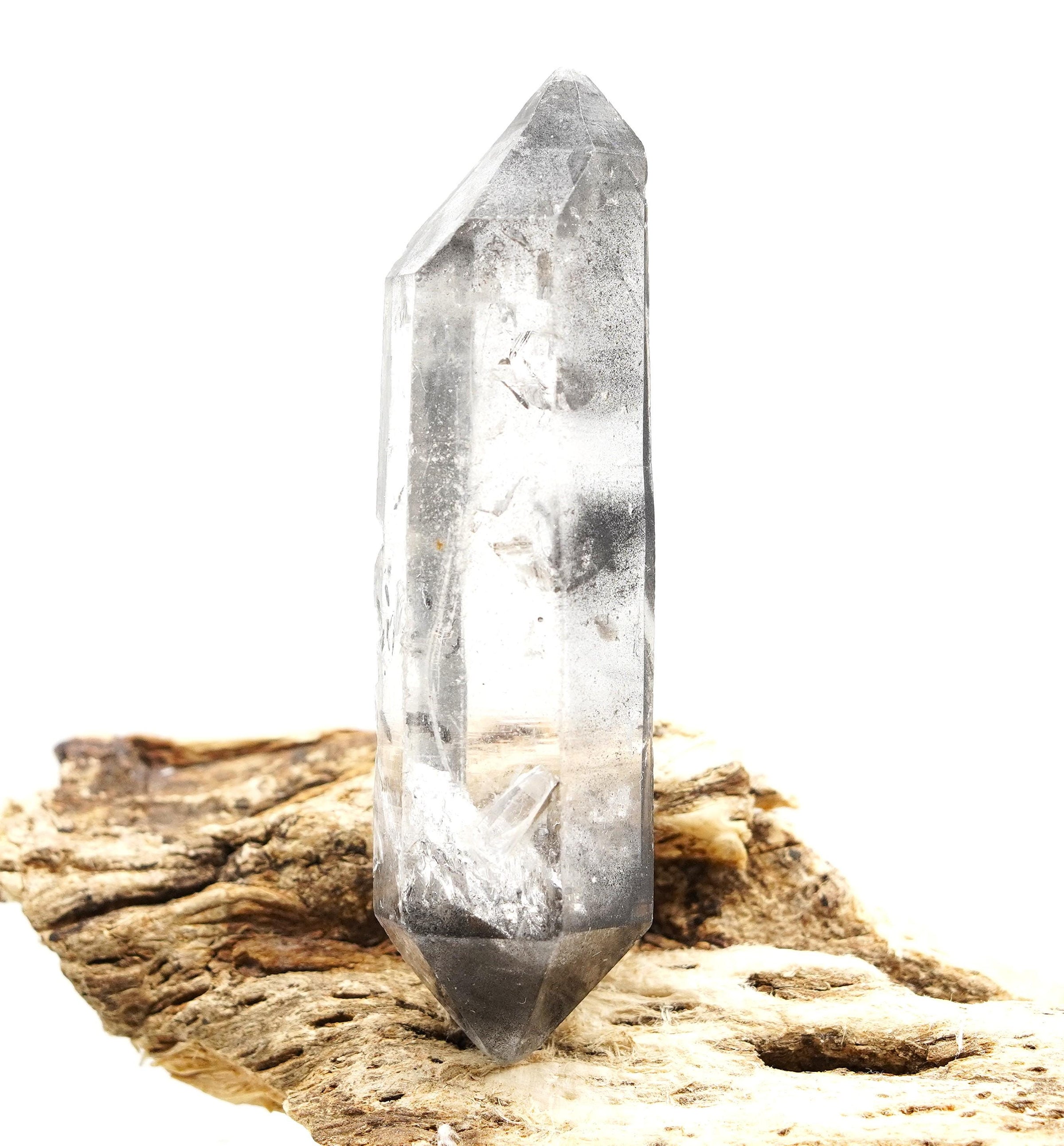 Tibetan Quartz Black Phantom Generator DT: Ethically Mined Quartz