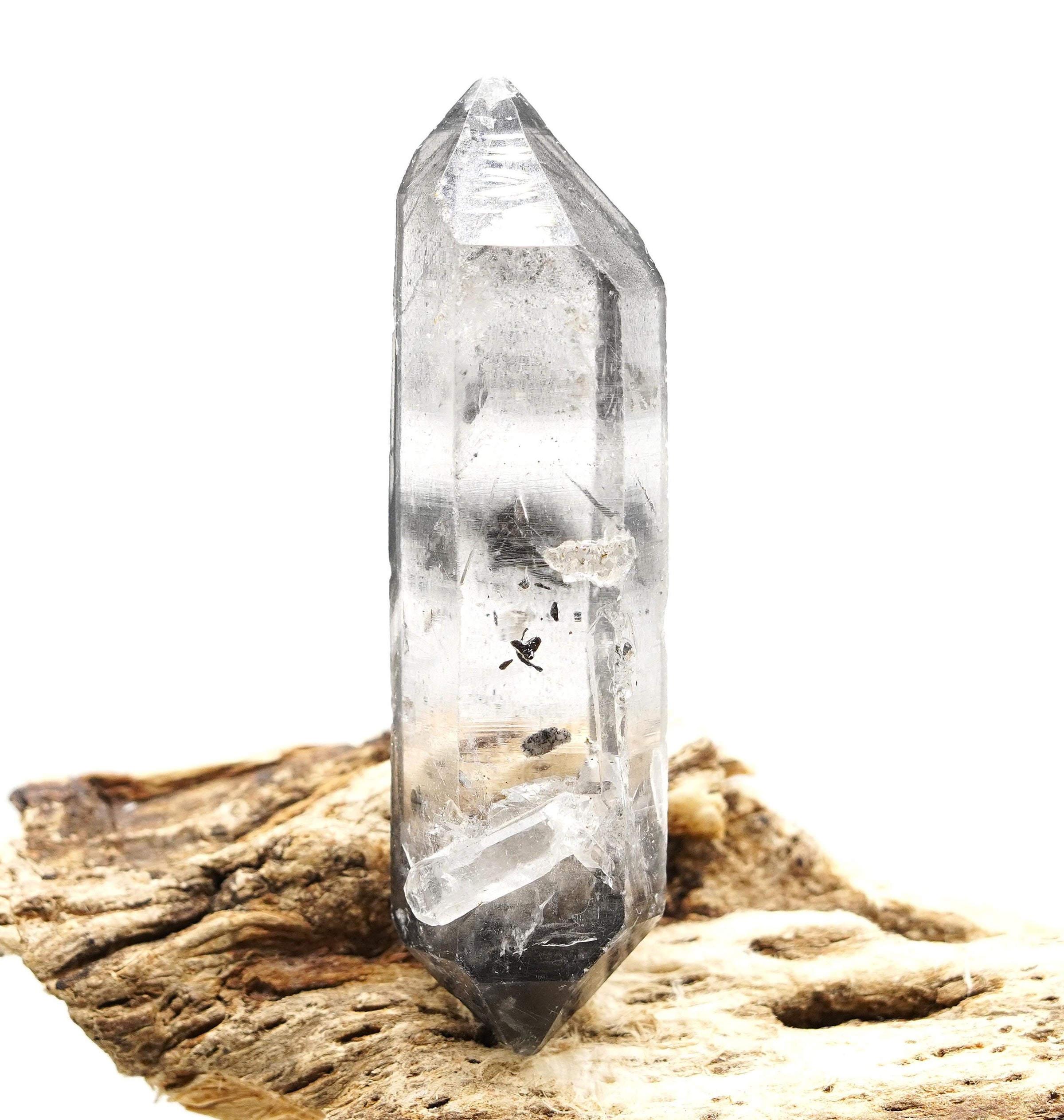 Tibetan Quartz Black Phantom Generator DT: Ethically Mined Quartz