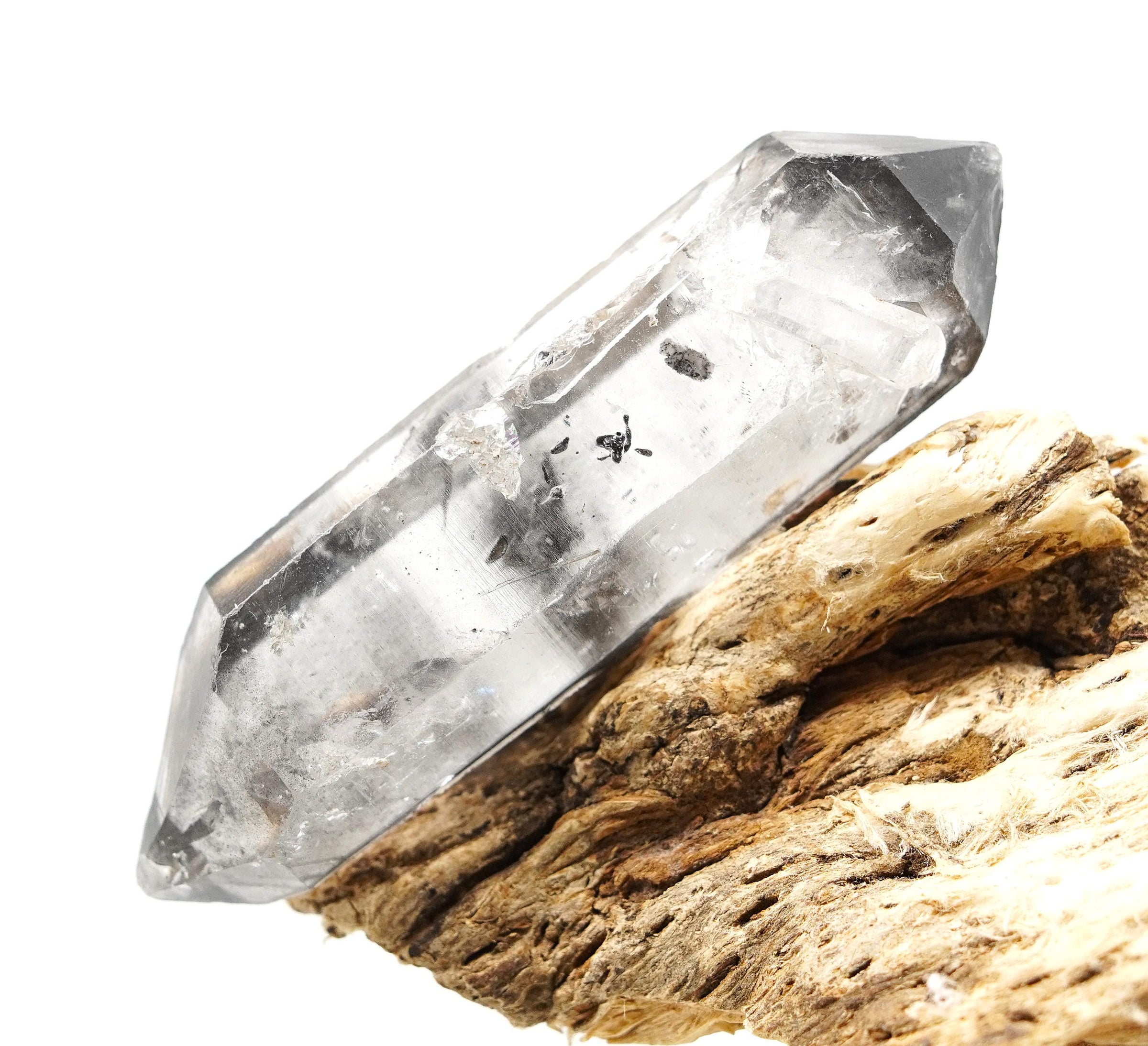 Tibetan Quartz Black Phantom Generator DT: Ethically Mined Quartz