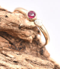 Gold Ruby Ring