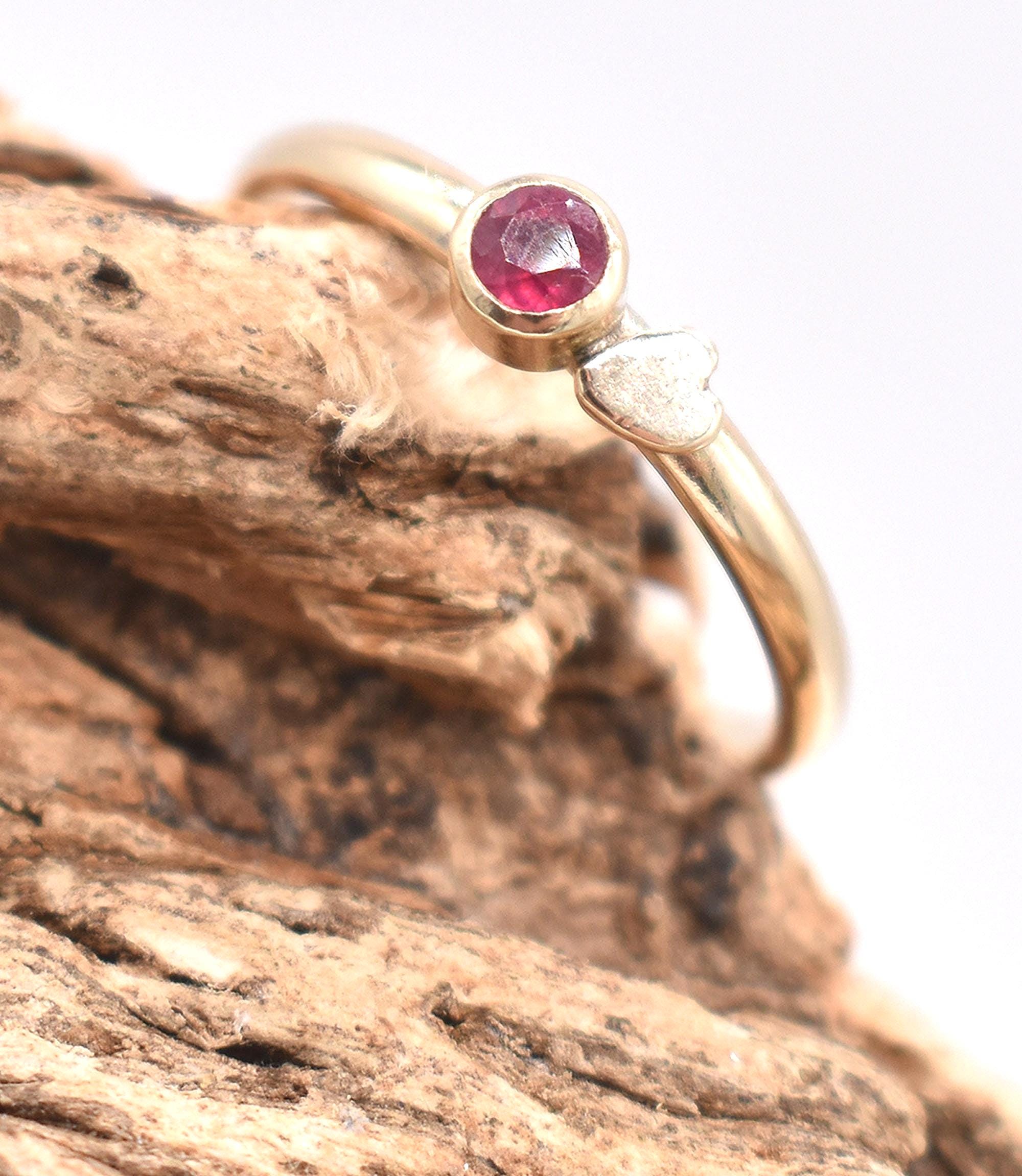 Gold Ruby Ring