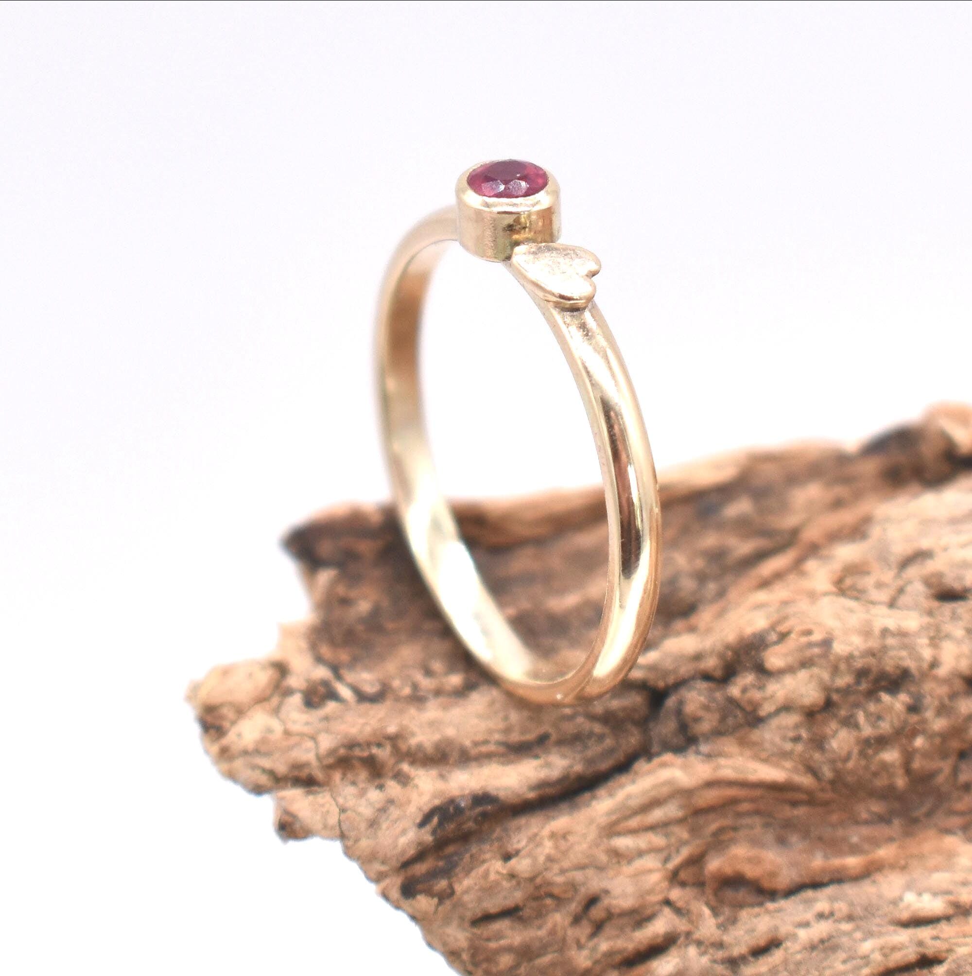 Gold Ruby Ring