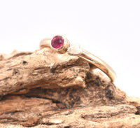Gold Ruby Ring