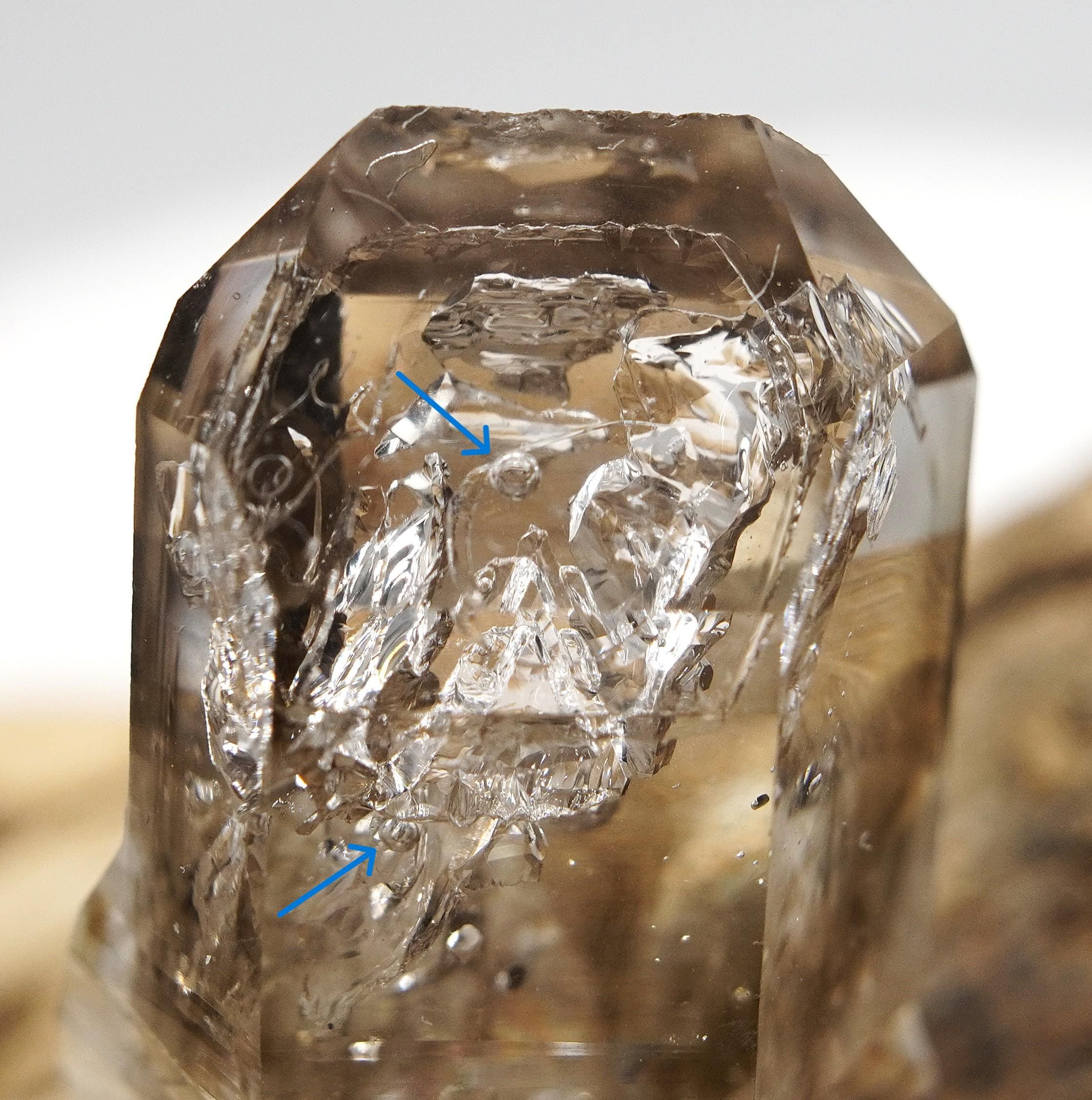 Omapeleki Brandberg Enhydro: Ethically Mined Natural Quartz