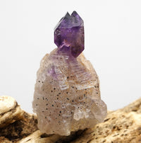 Brandberg Self-Healed Harlequin Quartz: Ethically Mined Natural Crystal