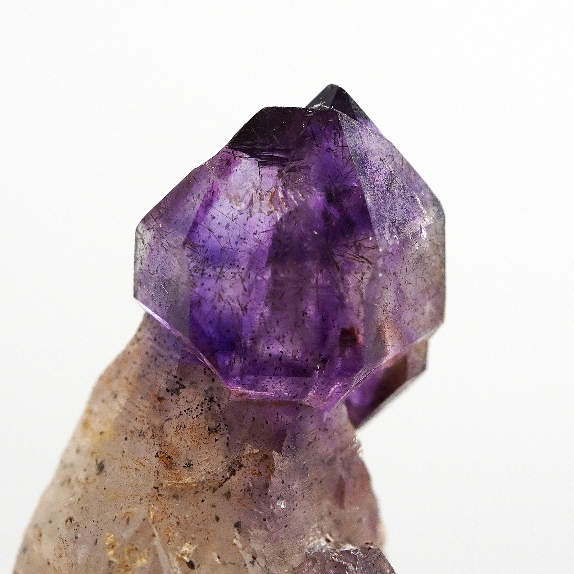 Brandberg Self-Healed Harlequin Quartz: Ethically Mined Natural Crystal