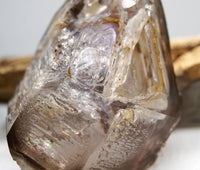 Omapeleki Brandberg Skeletal Black Phantom: Ethically Mined Quartz Crystal