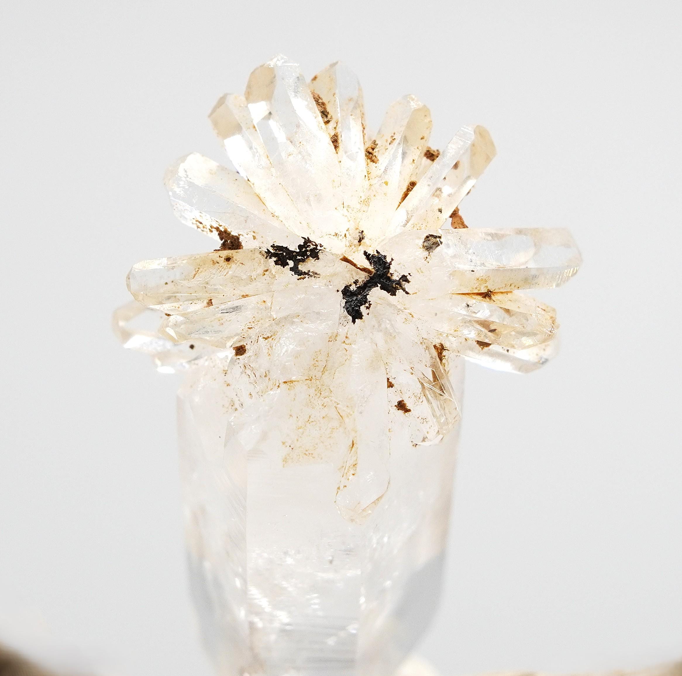 Brandberg Enhydro Star Cluster: Ethically Mined Natural Quartz