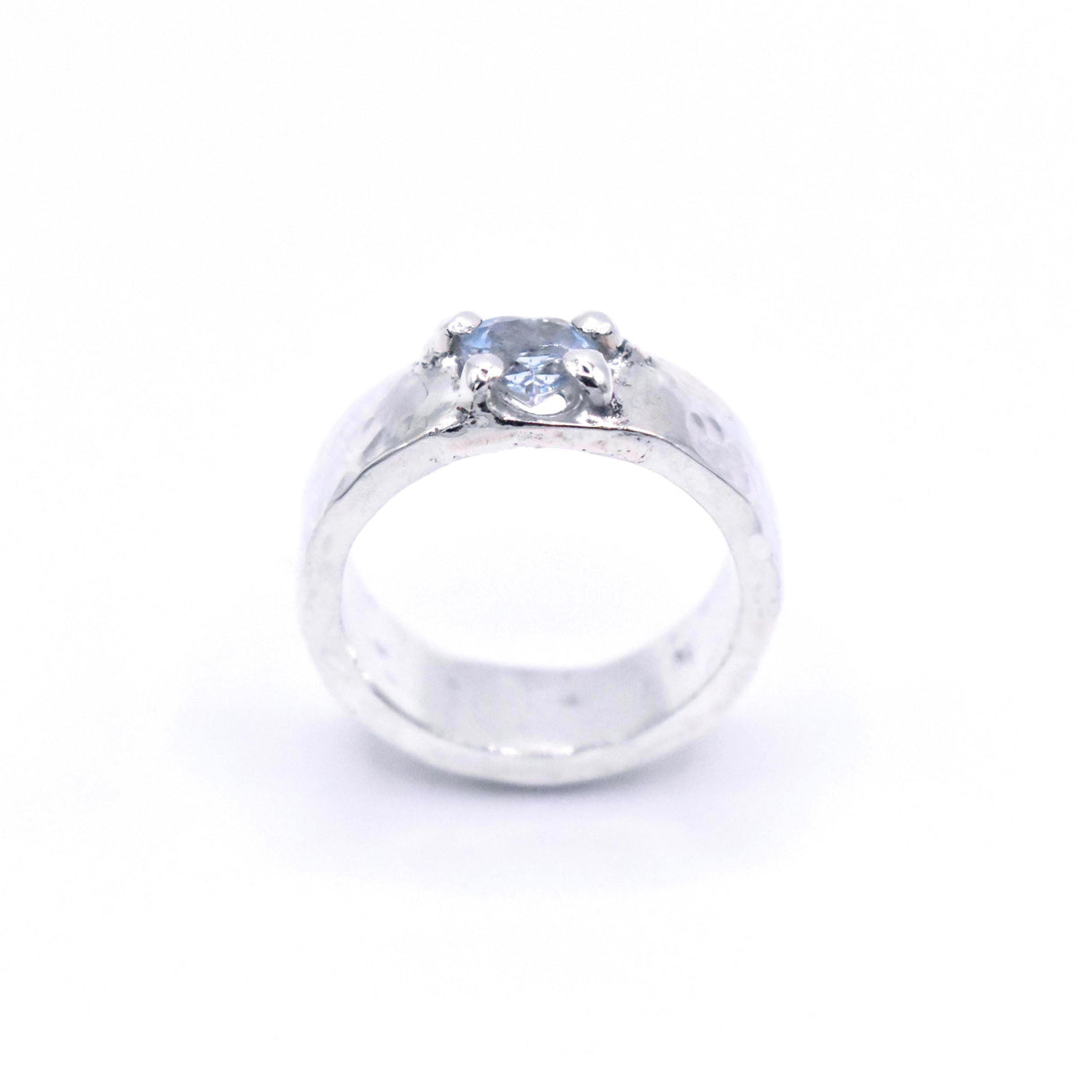 Sky Blue Topaz Sterling Silver Ring