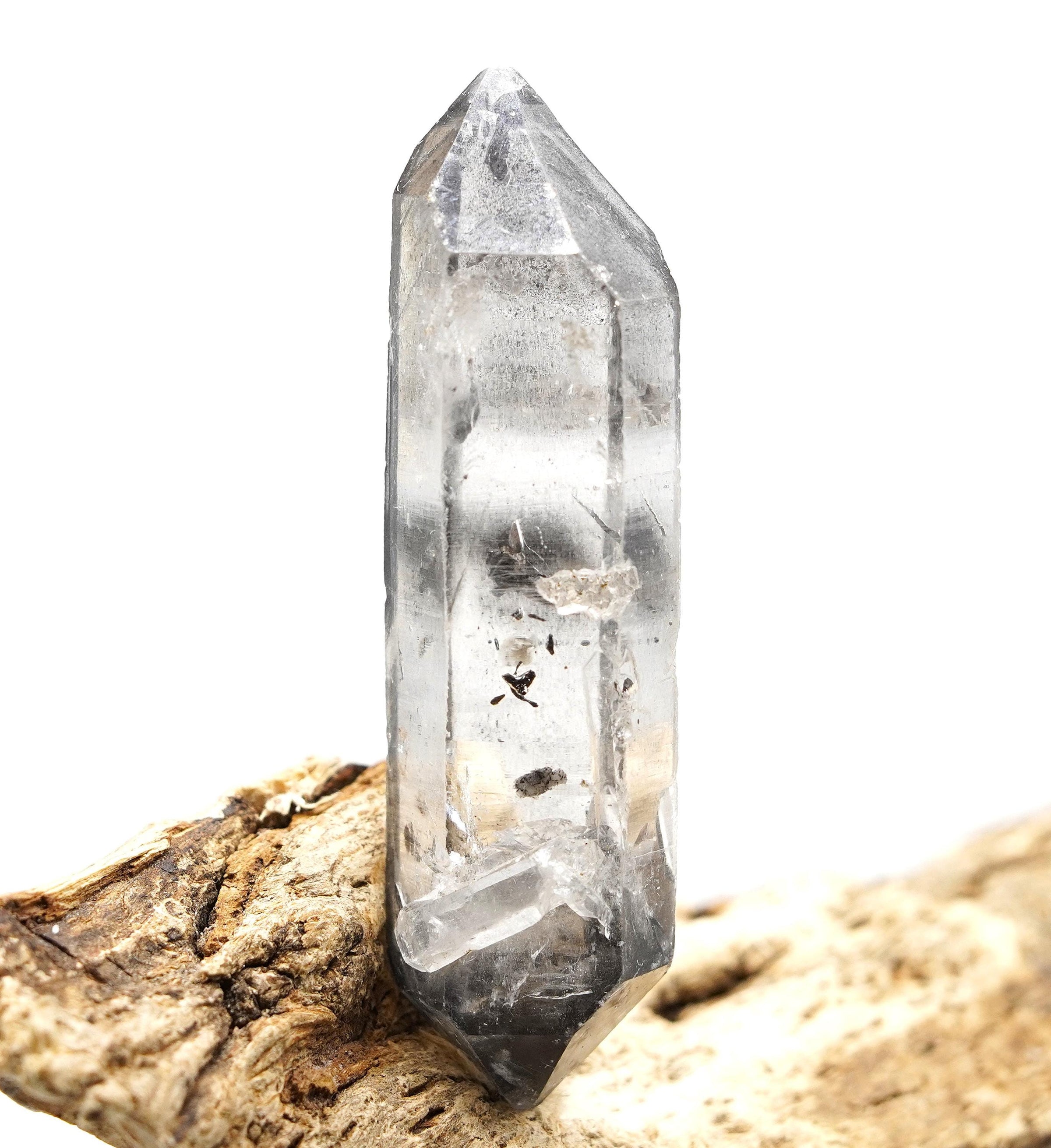 Tibetan Quartz Black Phantom Generator DT: Ethically Mined Quartz