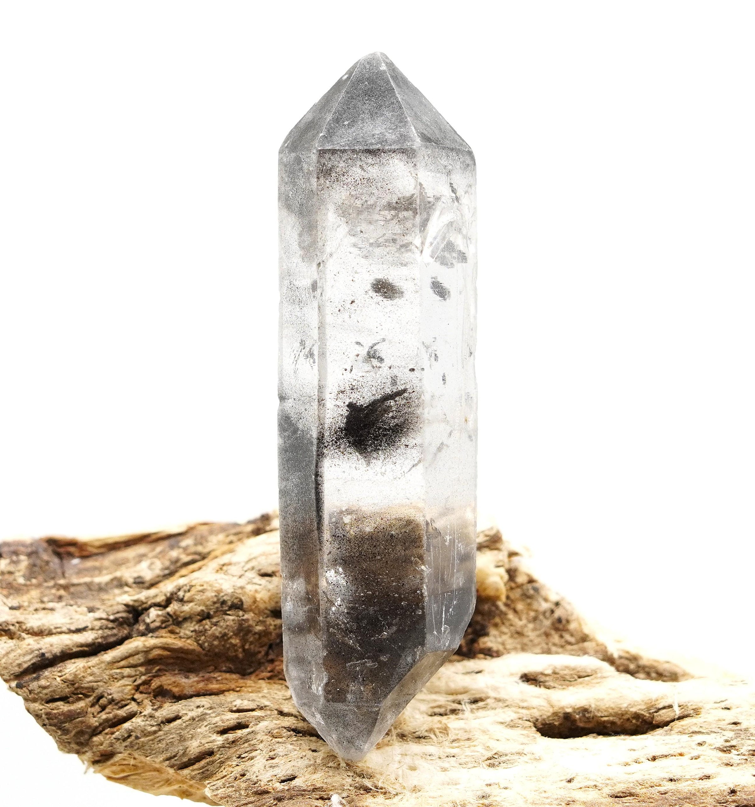 Tibetan Quartz Black Phantom Generator DT: Ethically Mined Quartz