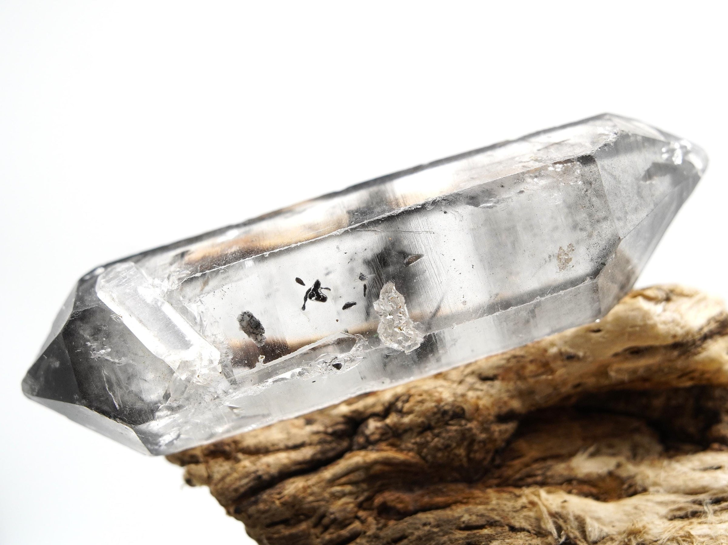 Tibetan Quartz Black Phantom Generator DT: Ethically Mined Quartz