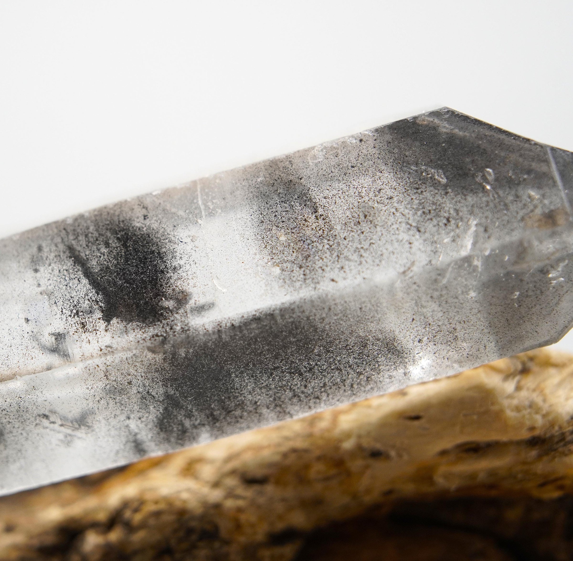 Tibetan Quartz Black Phantom Generator DT: Ethically Mined Quartz
