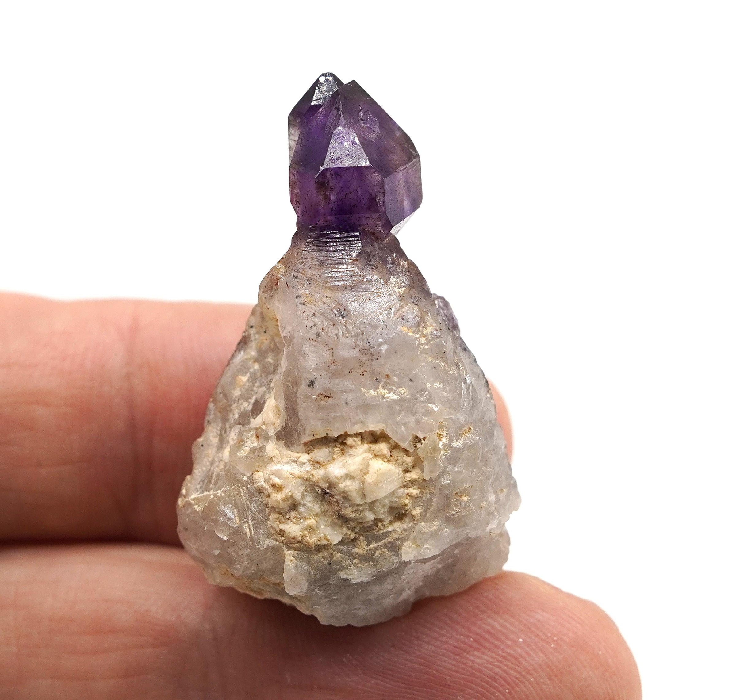 Brandberg Self-Healed Harlequin Quartz: Ethically Mined Natural Crystal