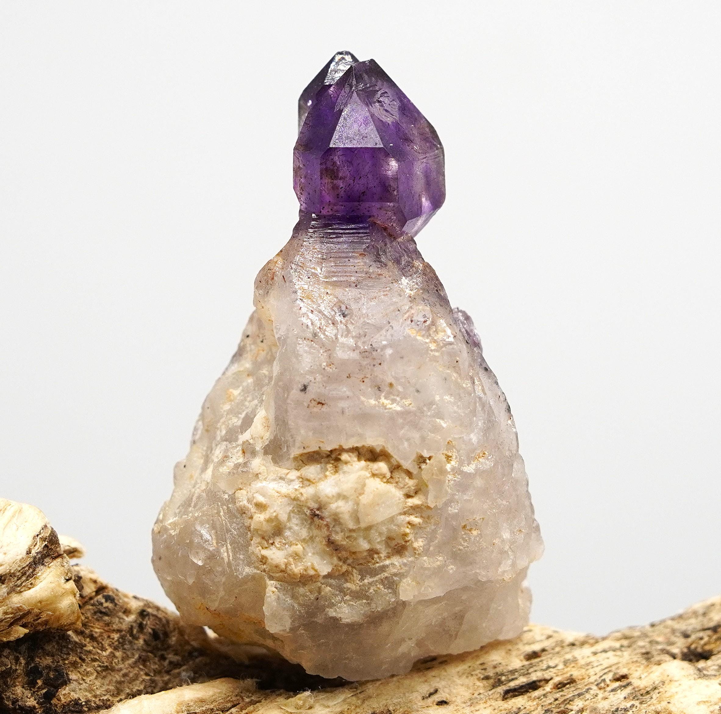 Brandberg Self-Healed Harlequin Quartz: Ethically Mined Natural Crystal