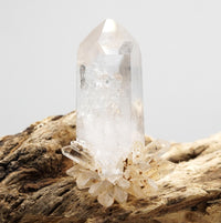 Brandberg Enhydro Star Cluster: Ethically Mined Natural Quartz