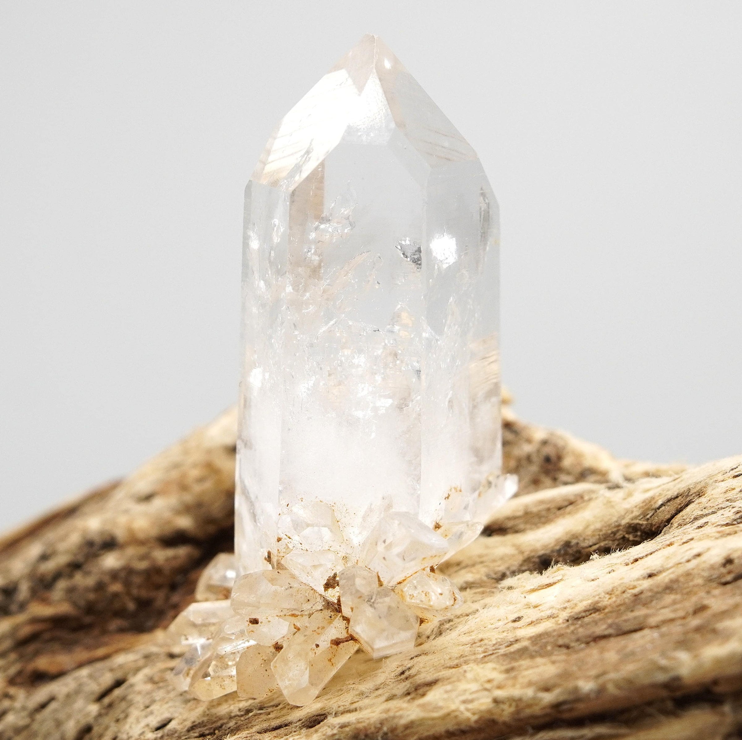 Brandberg Enhydro Star Cluster: Ethically Mined Natural Quartz